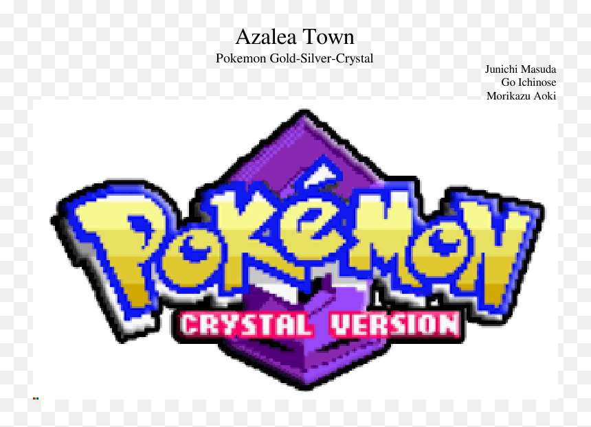 Transparent Pokemon Gold Png - Pokémon Gold And Silver, Png Download - azalea png