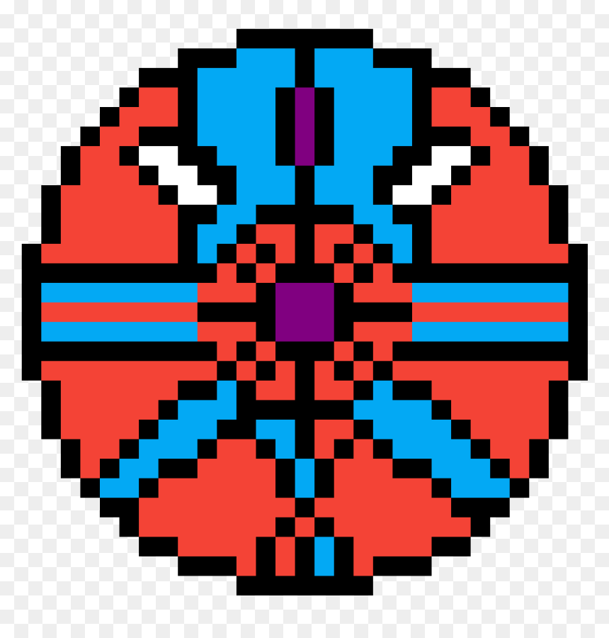 Pixel Art , Png Download - Deadpool Mask Pixel Art, Transparent Png - deoxys png