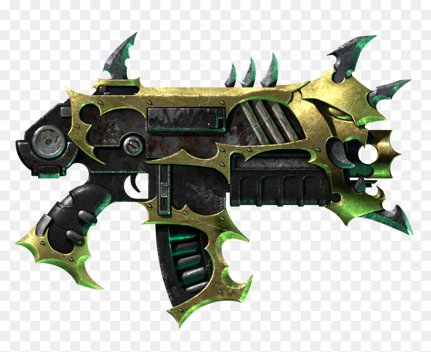 This Is A Weapon For The Chaos Space Marine Faction - Warhammer 40000 Weapon, HD Png Download - space marine png