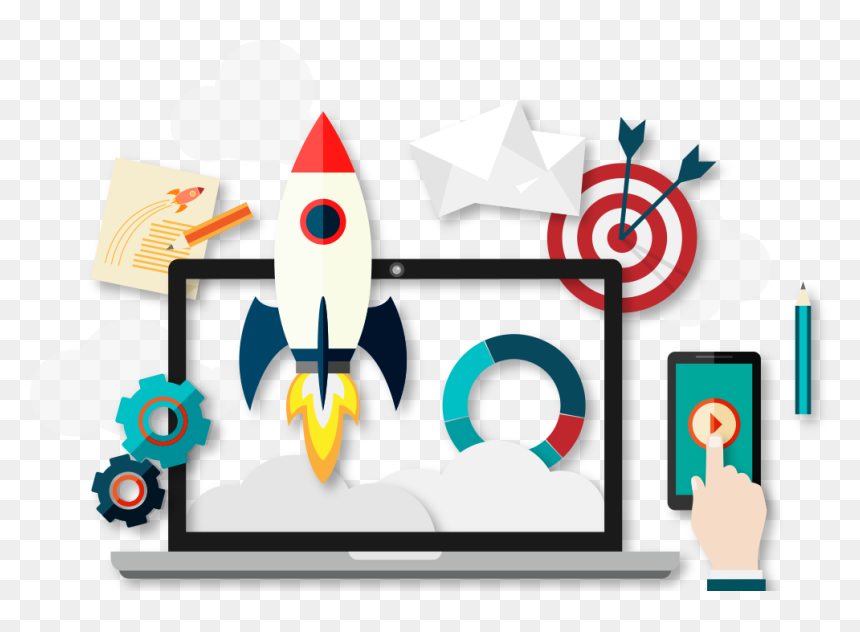 The 7 Key Messages Of Complex Thinking - Marketing Digital Vector Png, Transparent Png - key vector png