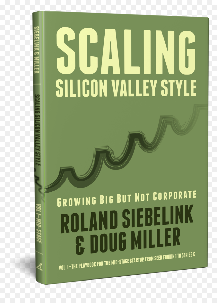 Scaling Silicon Valley Style Book Mock-up - Book Cover, HD Png Download - doug png
