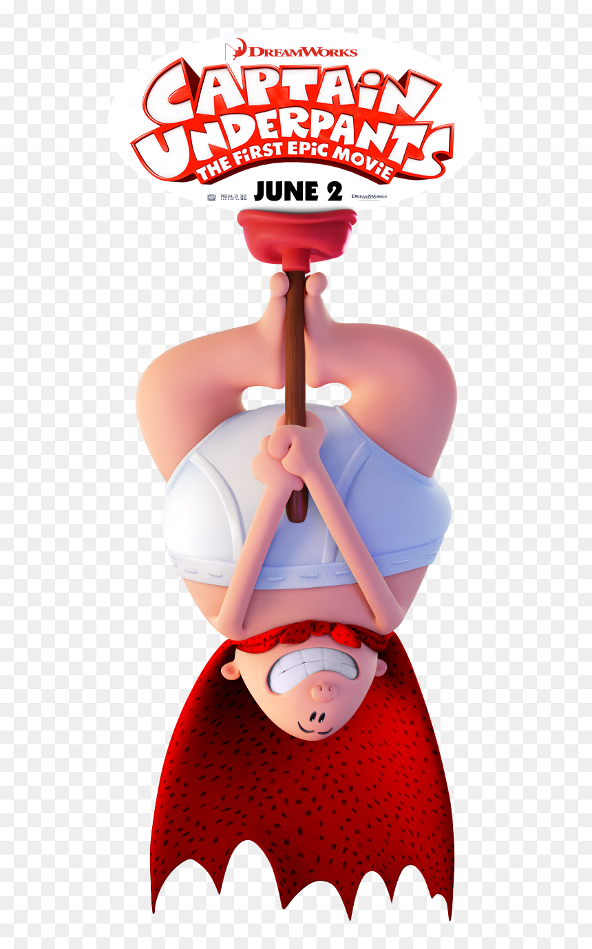 Captain Underpants - Captain Underpants The First Epic Movie Soundtrack, HD Png Download - captain underpants png