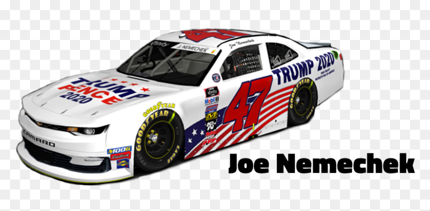 The 47 Car - Daytona 500 Trump 2020 Car, HD Png Download - trump pence png