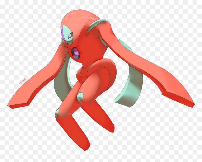 Omniversal Battlefield - Deoxys Dessin, HD Png Download - deoxys png