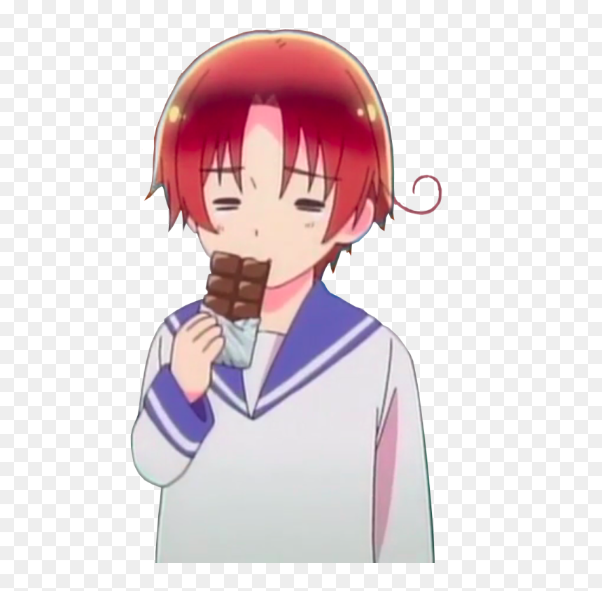 “transparent Sad Italy Eating Some Chocolate
” - Hetalia Italy Transparent, HD Png Download - murica png