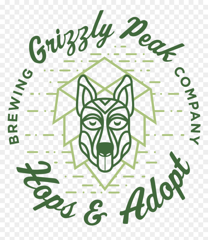 Hops And Adopt Social - Illustration, HD Png Download - grizzly png