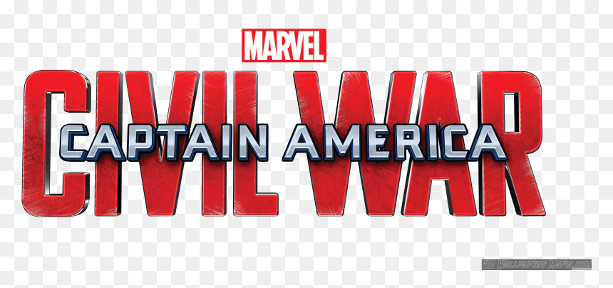 Captain America Civil War Png Logo - Graphic Design, Transparent Png - marvel comics logo png