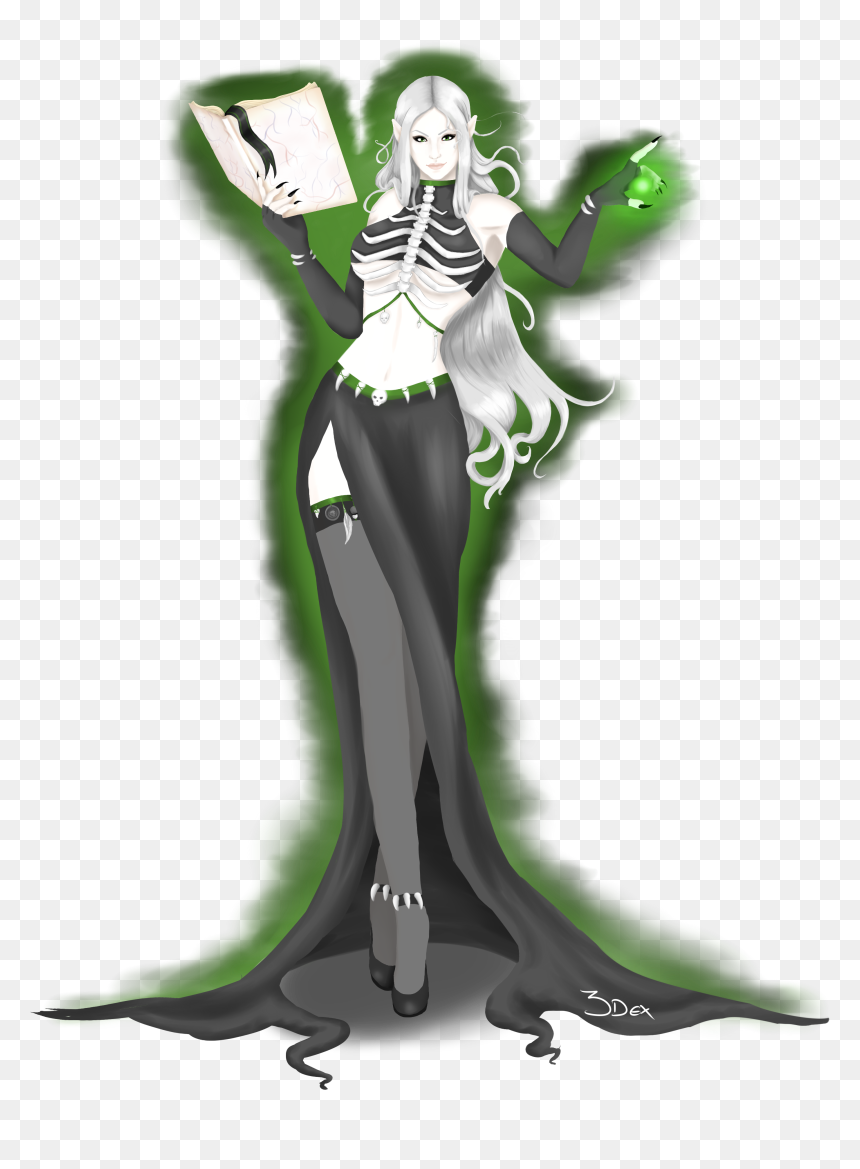 Necromancer Lady, HD Png Download - necromancer png