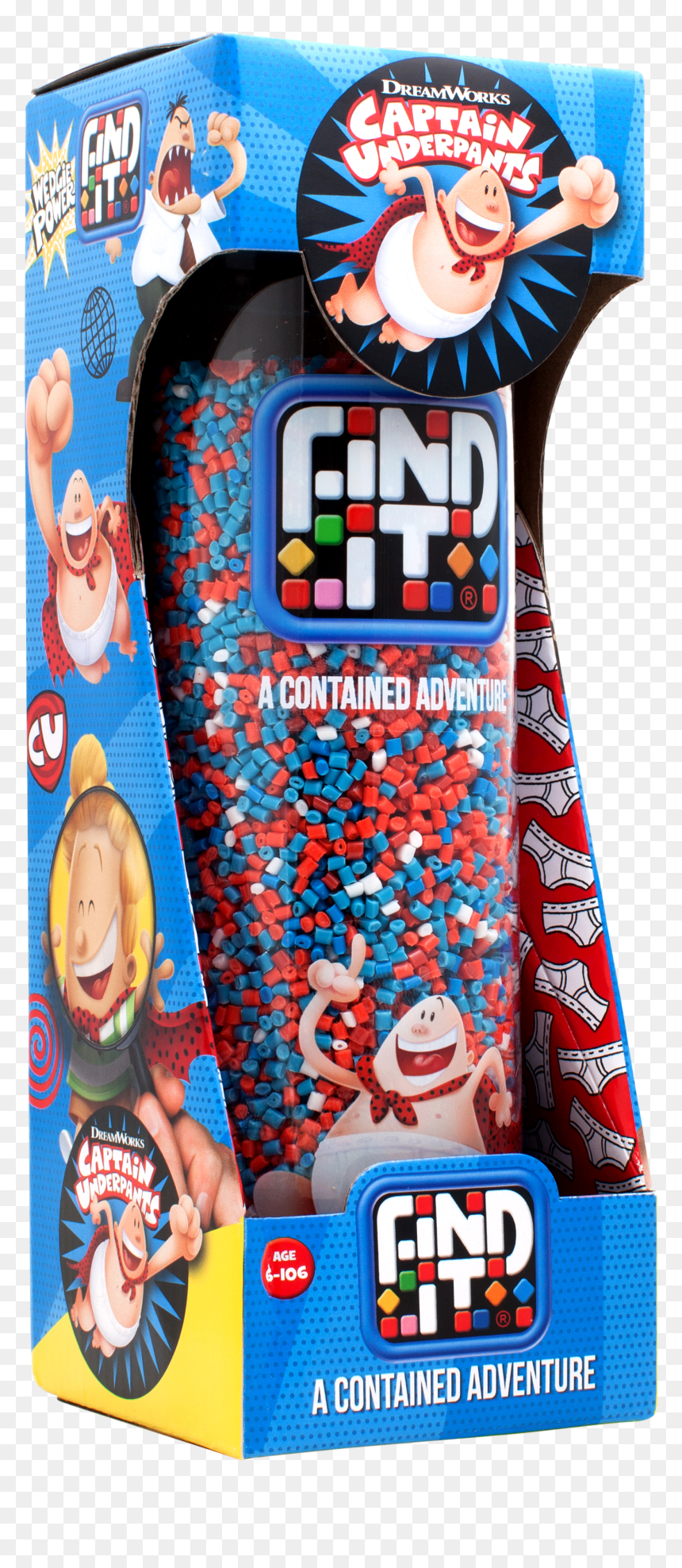 Captain Underpants Collectible Figures-captain Underpants - Portable Network Graphics, HD Png Download - captain underpants png
