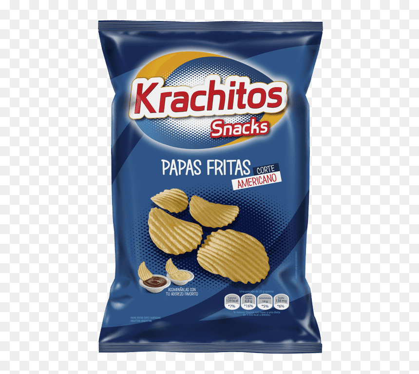 Paquete De Papas Fritas , Png Download - Palitos Salados Argentina, Transparent Png - papas fritas png