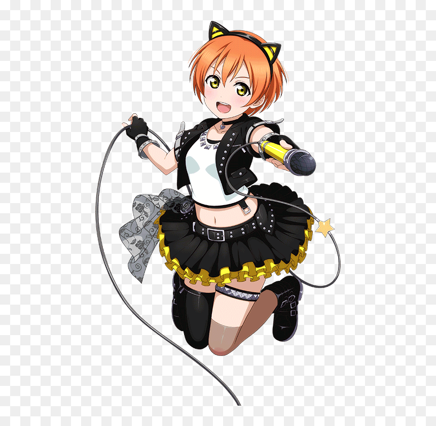 Fear Clipart Nervous Person - Rin Hoshizora Rock, HD Png Download - nervous png
