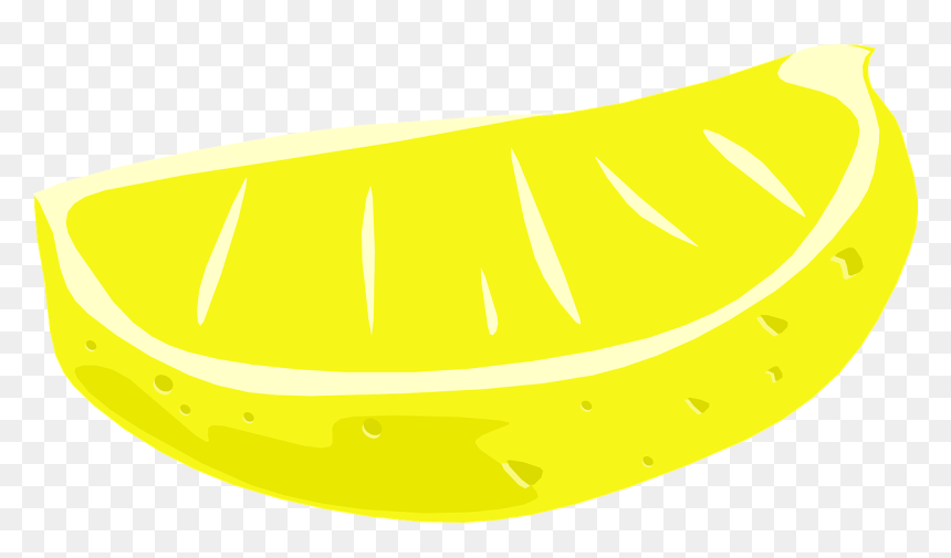 Lemon, HD Png Download - lemon wedge png