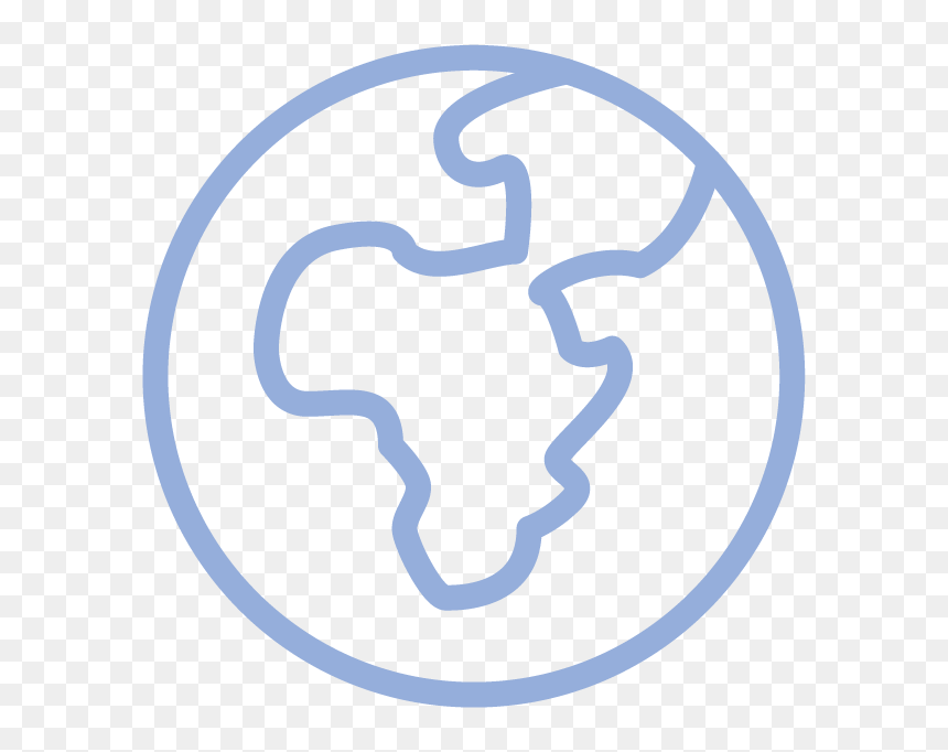 Globe Icon Line, HD Png Download - globe icons png