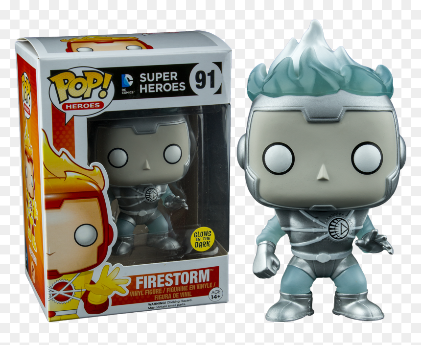 Dc Superhero Funko Pops, HD Png Download - firestorm png