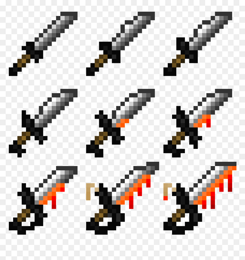 Illustration, HD Png Download - minecraft iron sword png