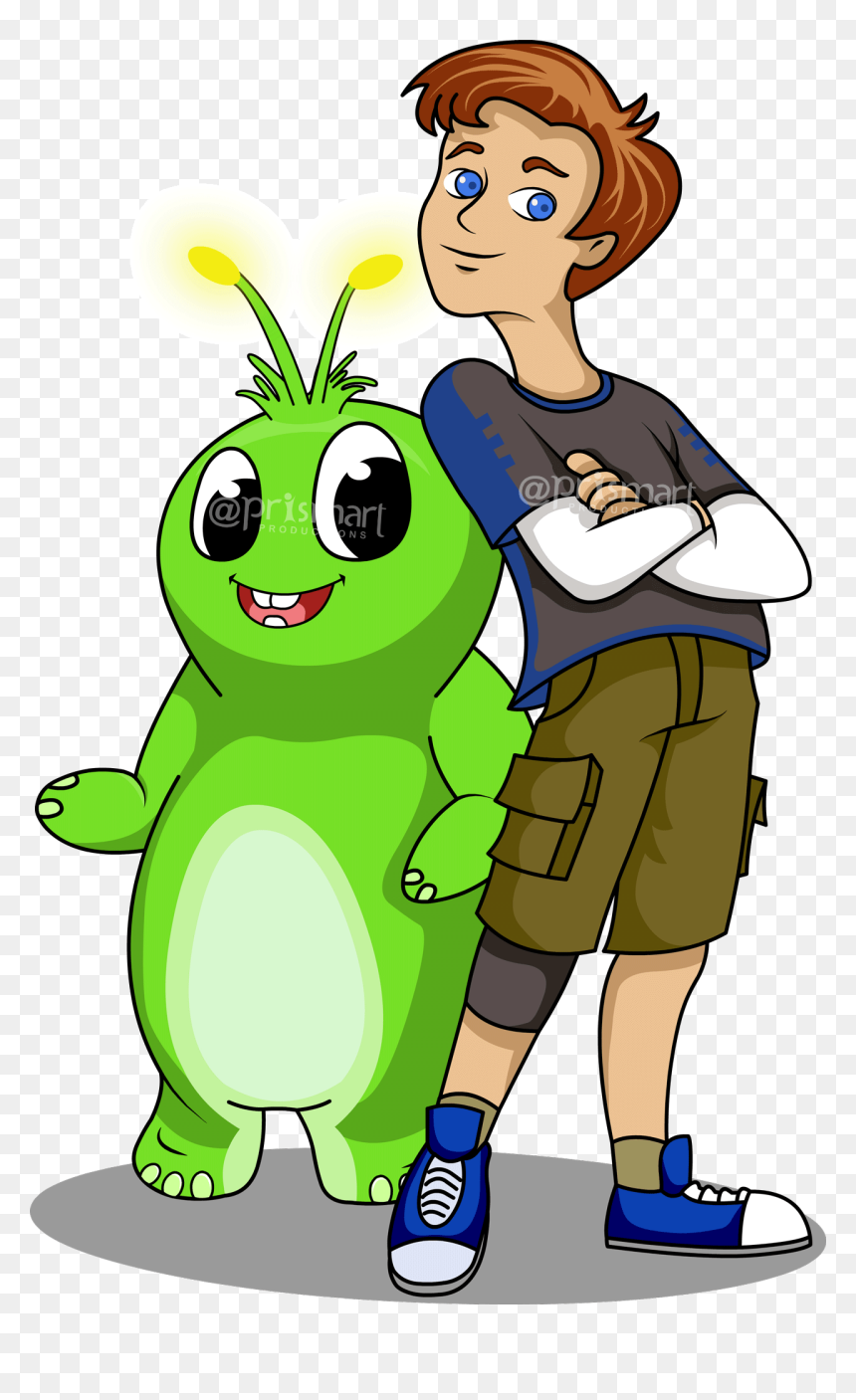 Charlie And Sparki Animates Character Prismart - 2dcartoon, HD Png Download - 2d character png