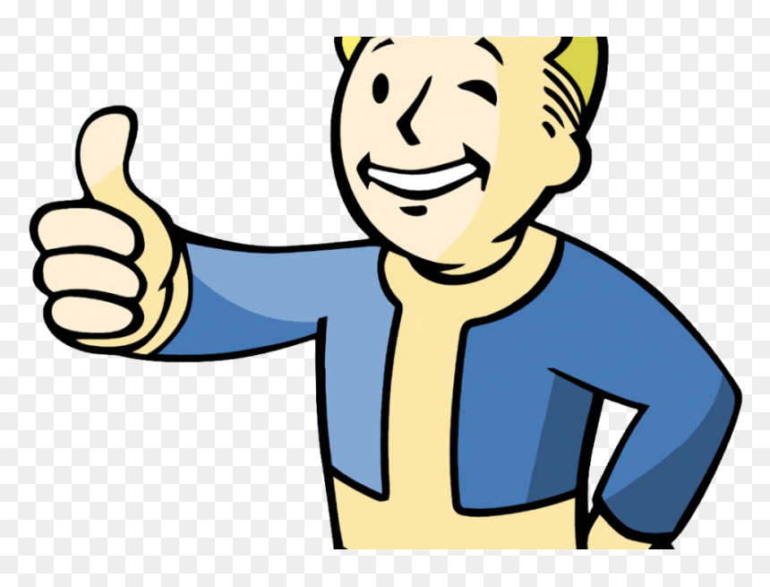 Fallout 4 Clipart , Png Download - Vault Boy, Transparent Png - fallout 4 power armor png
