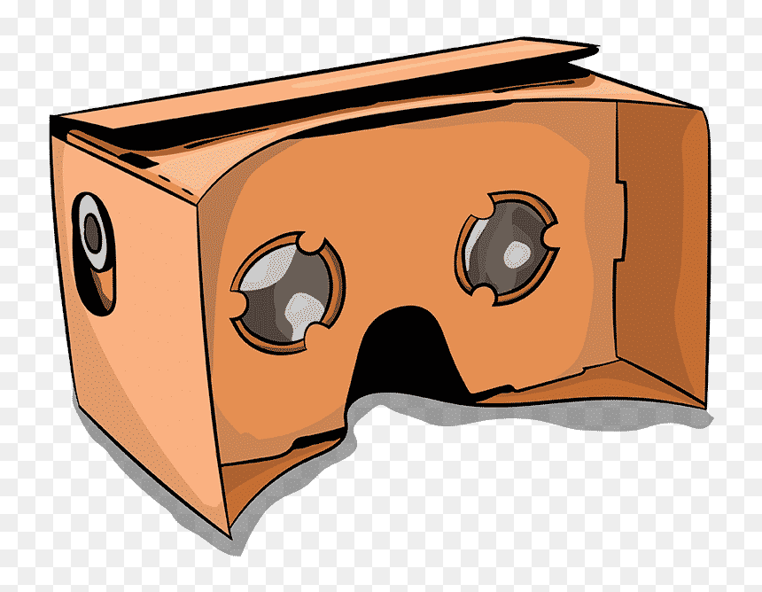 Google-cardboard - Cartoon, HD Png Download - google cardboard png