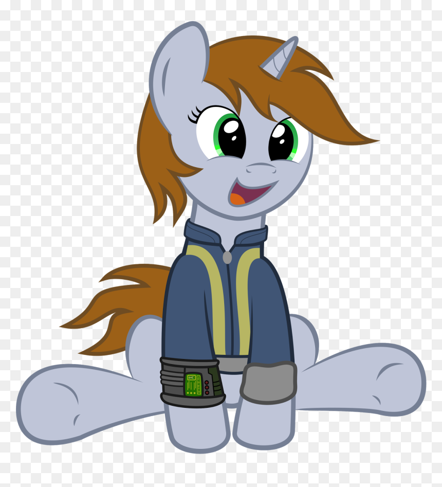 Fallout 4 Pony References - Fallout 4, HD Png Download - fallout 4 power armor png