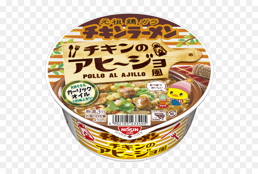 Pollo Al Ajillo Chicken Ramen - Confectionery, HD Png Download - top ramen png