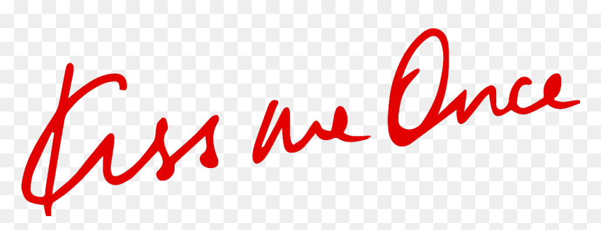 Kiss Me Once - Kylie Minogue Kiss Me Once Logo, HD Png Download - kiss logo png