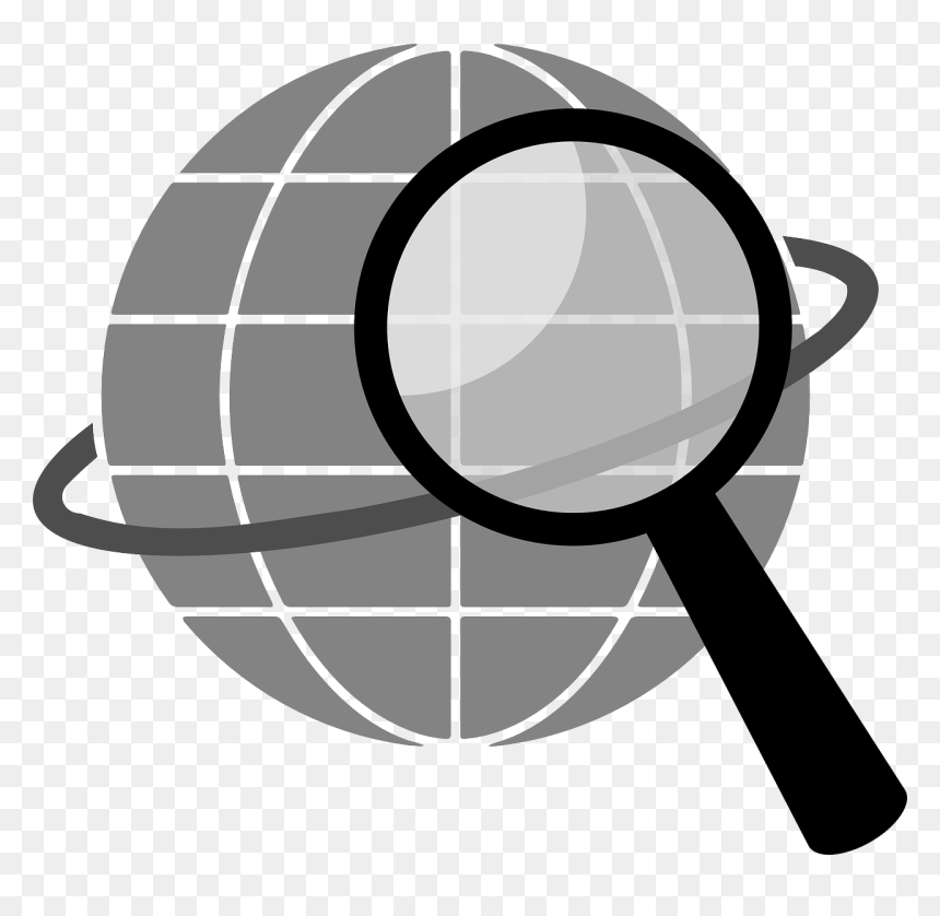 Globe Planet Search Free Photo - Web Search Clipart, HD Png Download - globe icons png