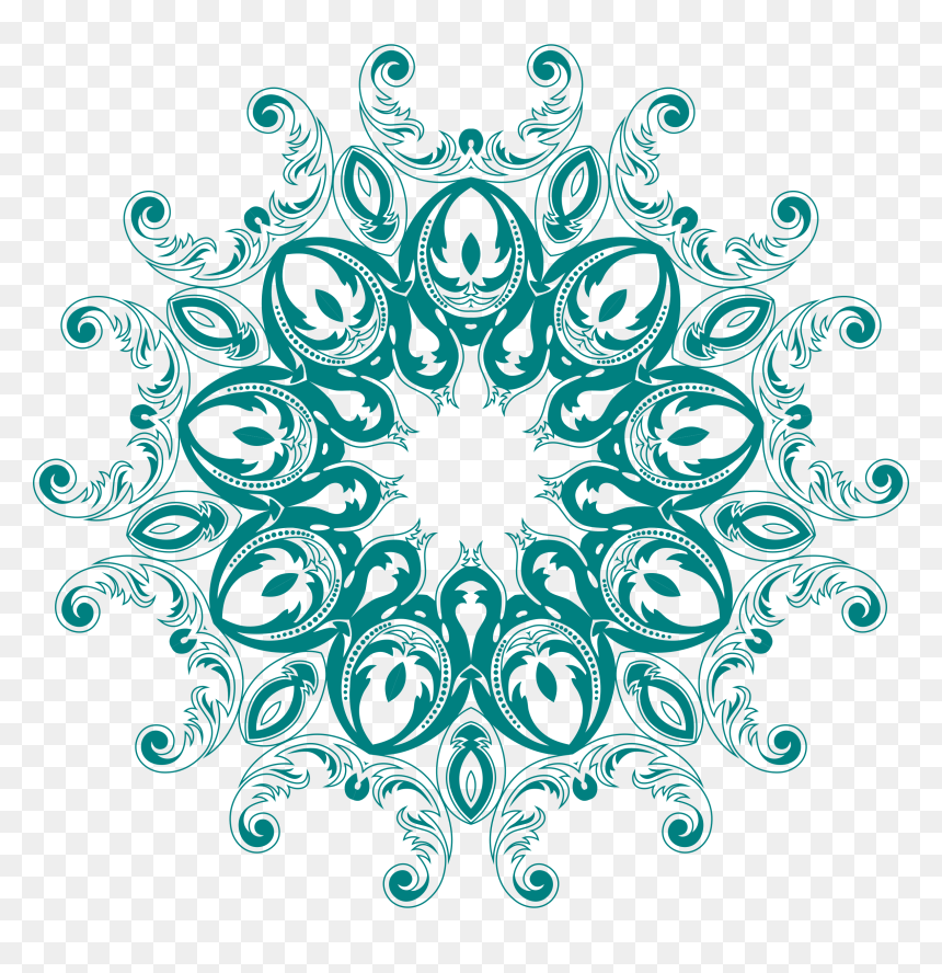 Circle, HD Png Download - vintage pattern png