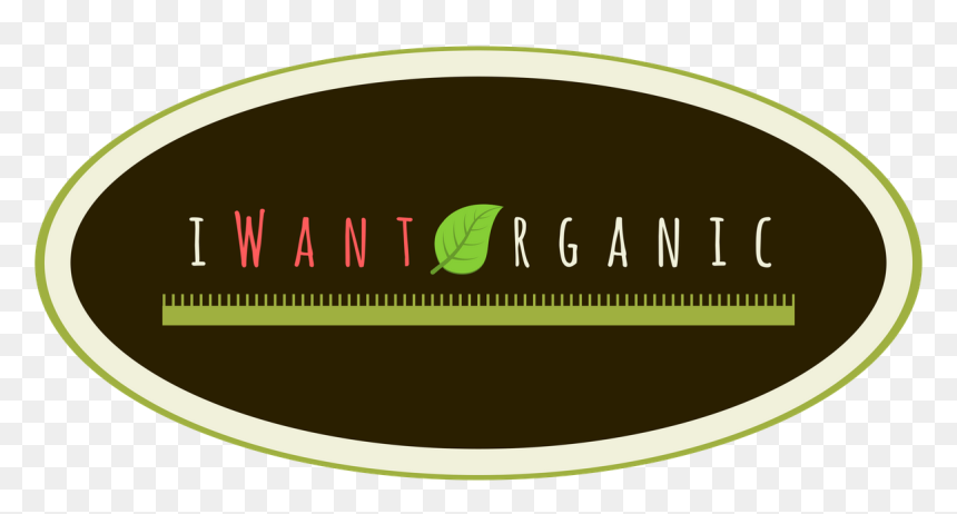I Want Organic Logo - Label, HD Png Download - organic logo png
