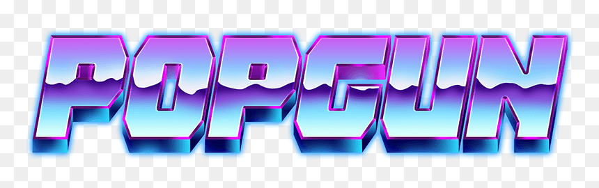 Popgun - Graphic Design, HD Png Download - 80's png