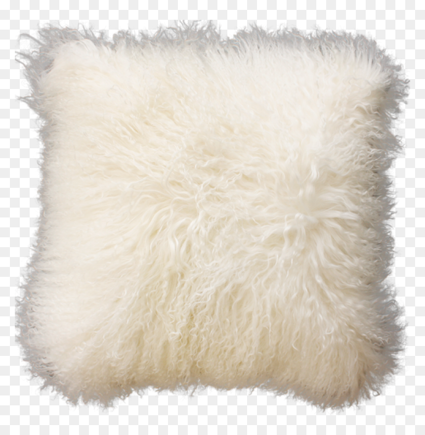Tibetan Lamb Cushions By Collezióne - Fur Clothing, HD Png Download - fur texture png
