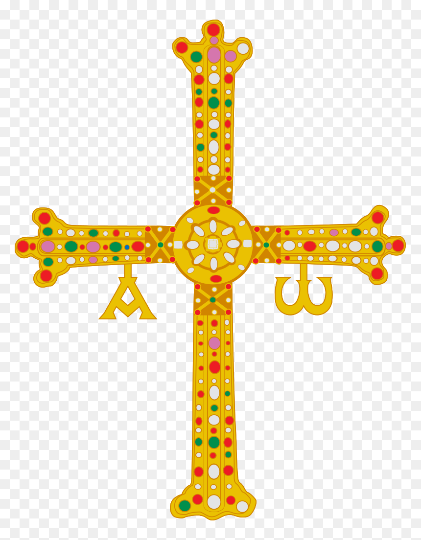 Asturias Cross, HD Png Download - cruz vector png