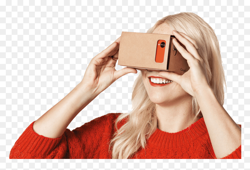 Viewer - Virtual Reality Google Vr, HD Png Download - google cardboard png