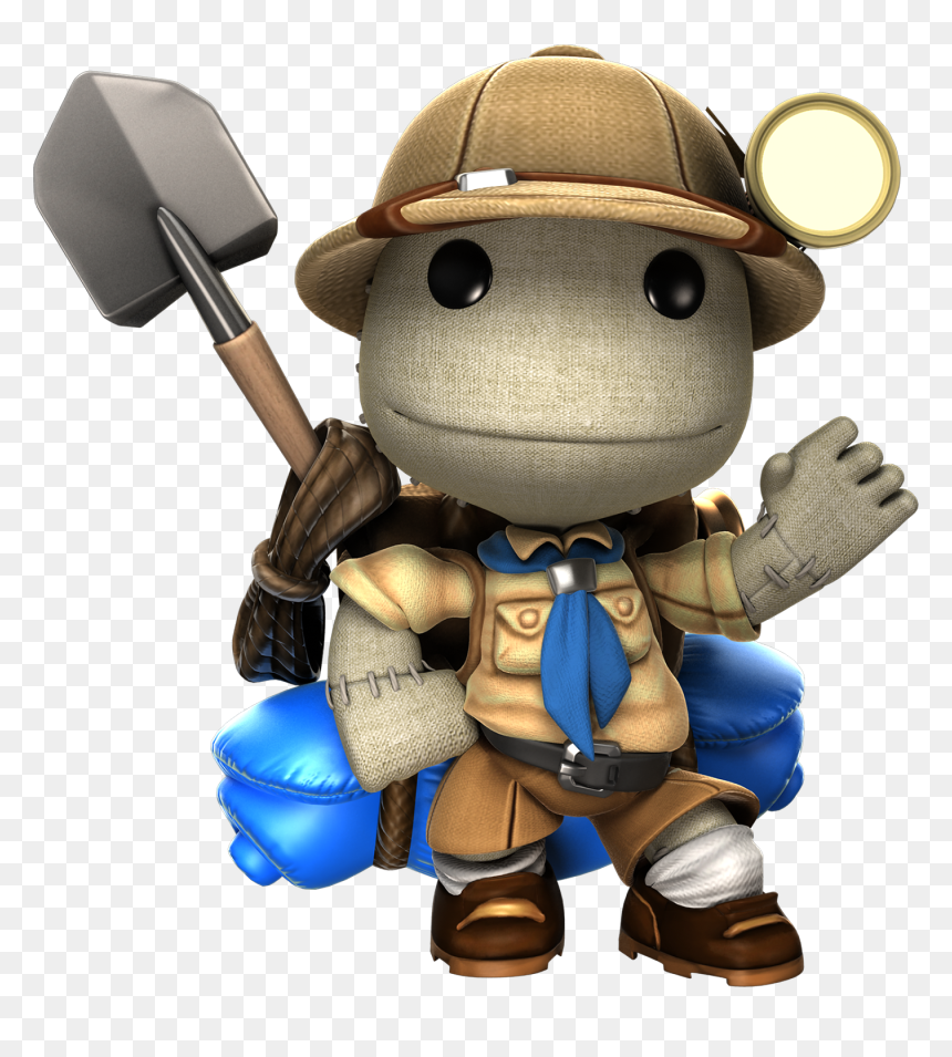 Run Sackboy Run Coming To Ps Vita & Mobile Devices - Little Big Planet Personaggi, HD Png Download - sackboy png