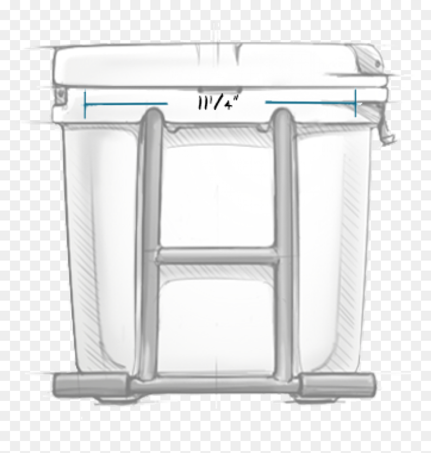 Yeti Tundra Haul Wheeled Cooler / Ice Chest - Dinghy, HD Png Download - yeti cooler png