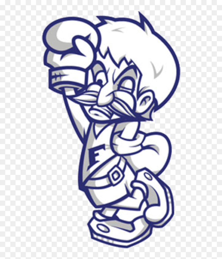 The Triad Knights Lead The Freeburg Midgets 2 To - Illinois High School Midget Mascot, HD Png Download - midget png