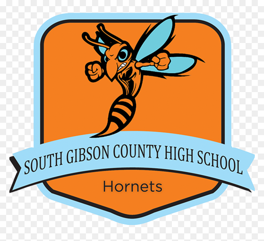 South Gibson County High School - Hornet, HD Png Download - gibson logo png