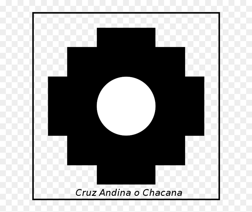 Cruz Andina Para Colorear, HD Png Download - cruz vector png
