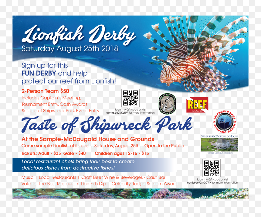 Florida Fish And Wildlife Conservation Commission, HD Png Download - lionfish png