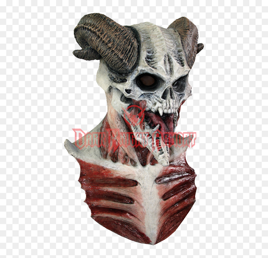 Devil Skull Mask, HD Png Download - halloween mask png