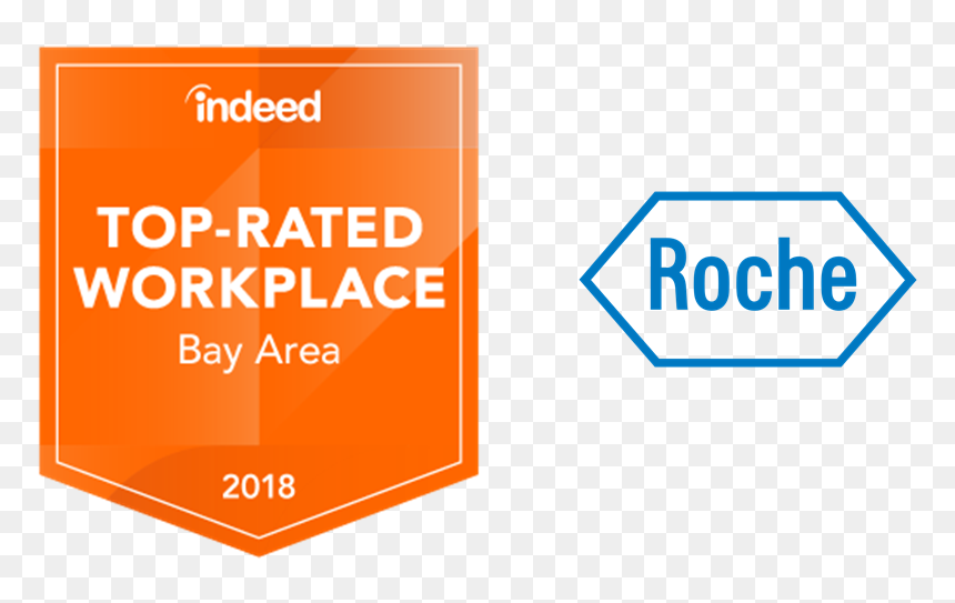 Both Roche And Genentech Have Been Named 20 Top-rated - Hoffmann-la Roche, HD Png Download - genentech logo png