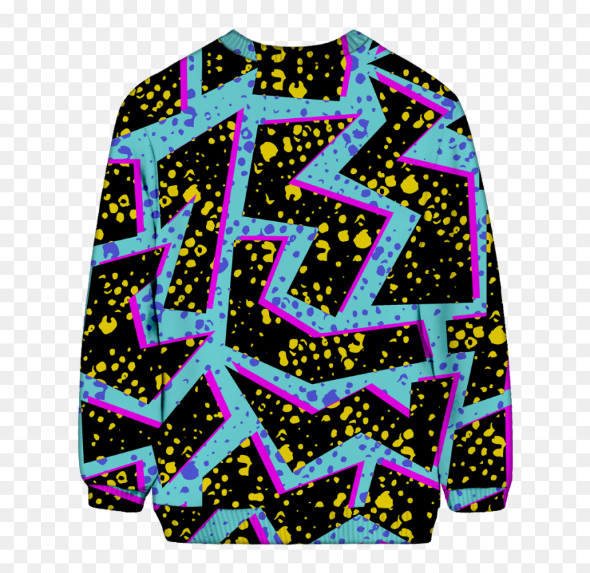 This High-quality Handmade Sweatshirt Is Brilliant, - Sims 3 90s Pattern, HD Png Download - 80's png