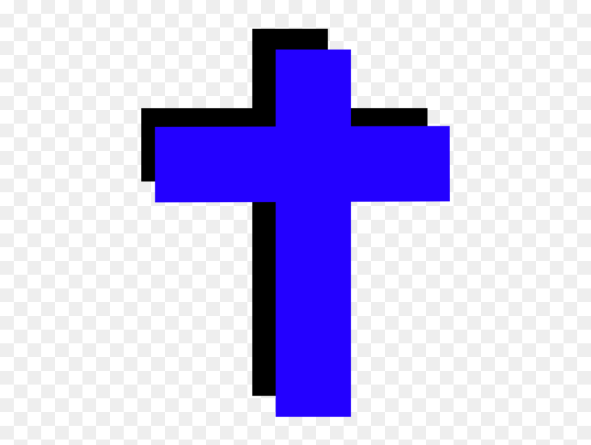 Angle,symmetry,purple - Cross, HD Png Download - cruz vector png