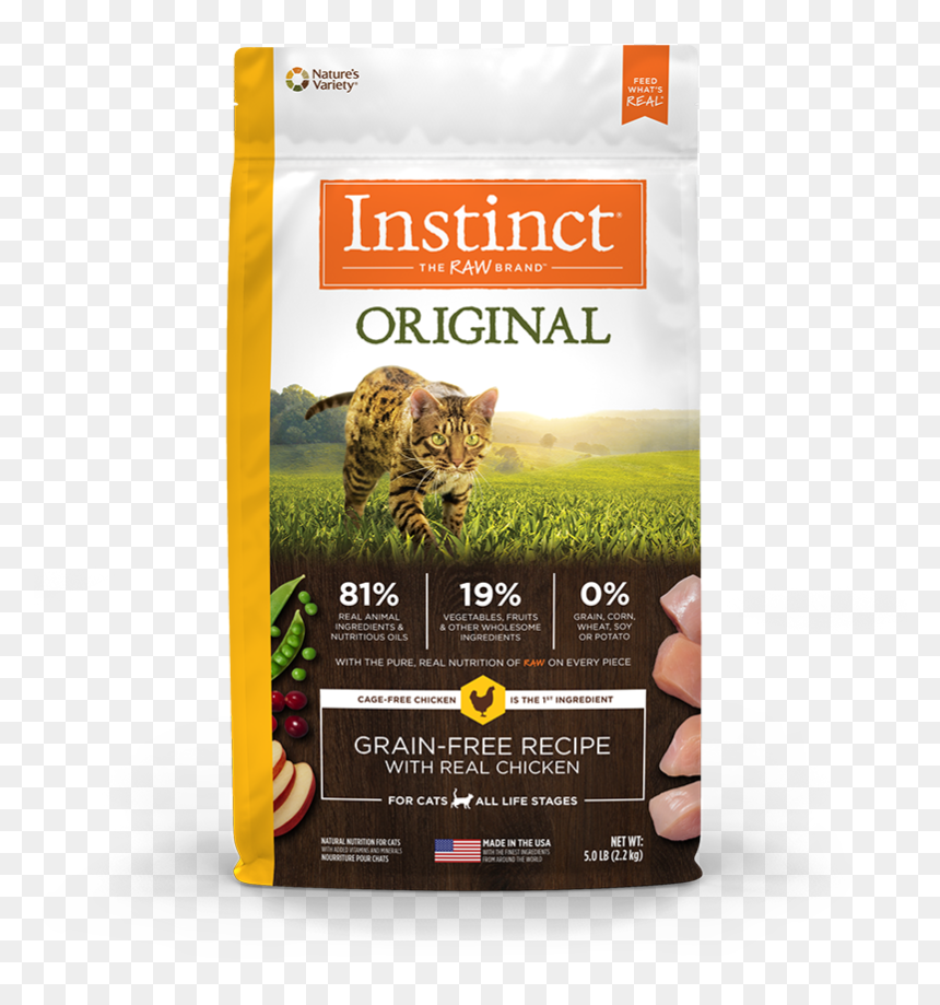 Instinct Original Cat Food , Png Download - Instinct Original Cat Food, Transparent Png - cat food png