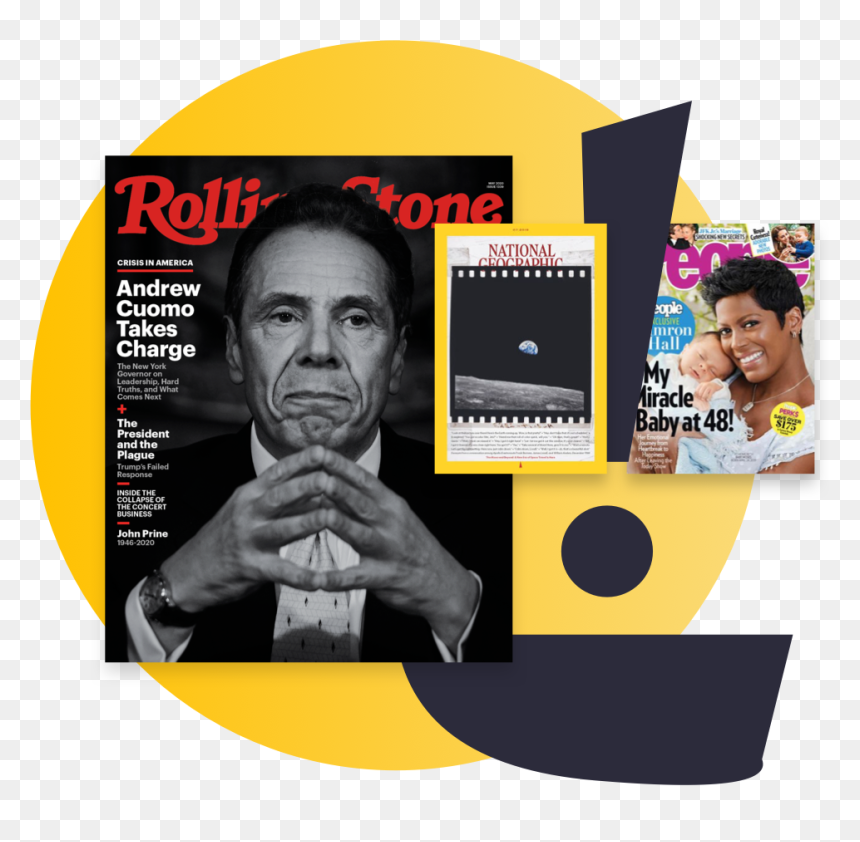 Andrew Cuomo Rolling Stone, HD Png Download - people magazine logo png