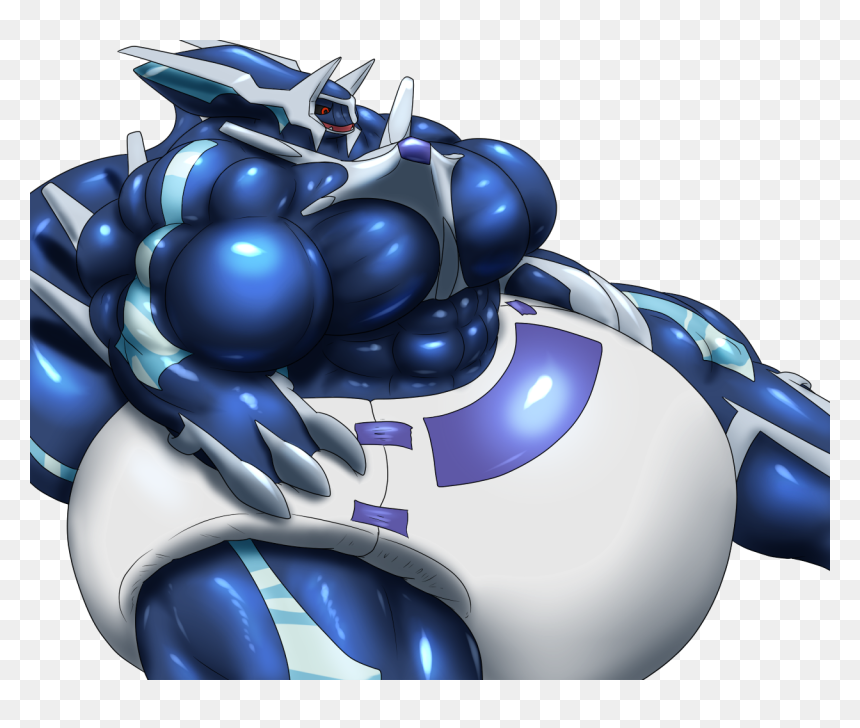 Diapered Beefy Dialga , Png Download - Illustration, Transparent Png - dialga png
