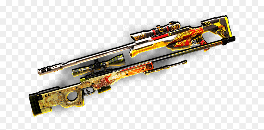 Ranged Weapon, HD Png Download - awp dragon lore png