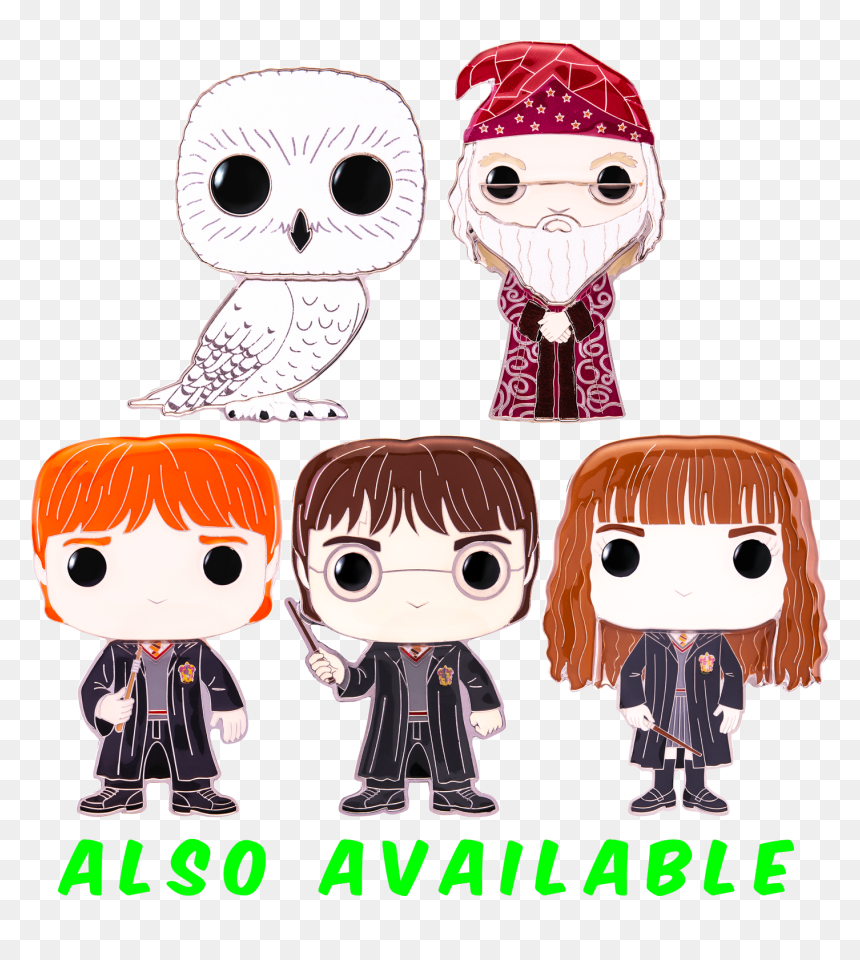 Funko Pop Pins Harry Potter, HD Png Download - harry potter icons png