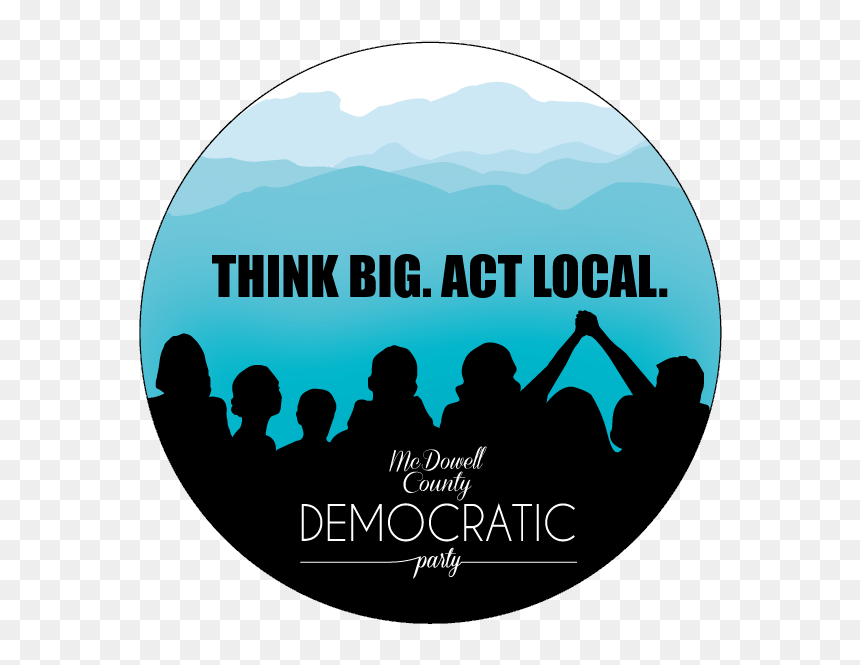 Mcdowell County Democratic Party Nc - T Look At This Chicken, HD Png Download - democratic party logo png