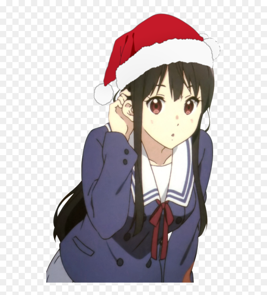 Mitsuki Nase Transparent, HD Png Download - anime santa hat png
