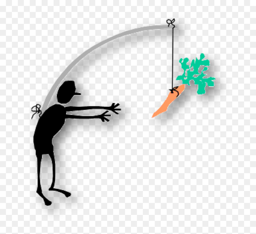 El Palo Y La Zanahoria - Necesidad En La Psicologia, HD Png Download - zanahoria png